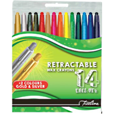 Treeline Retractable Crayons 12+2 